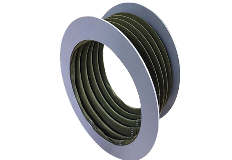 帆布颗粒软接头