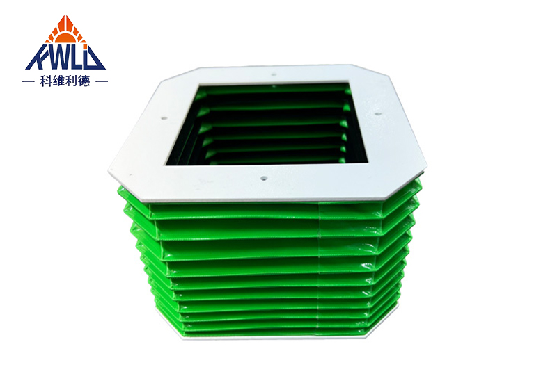 柔性风琴式导轨防护罩